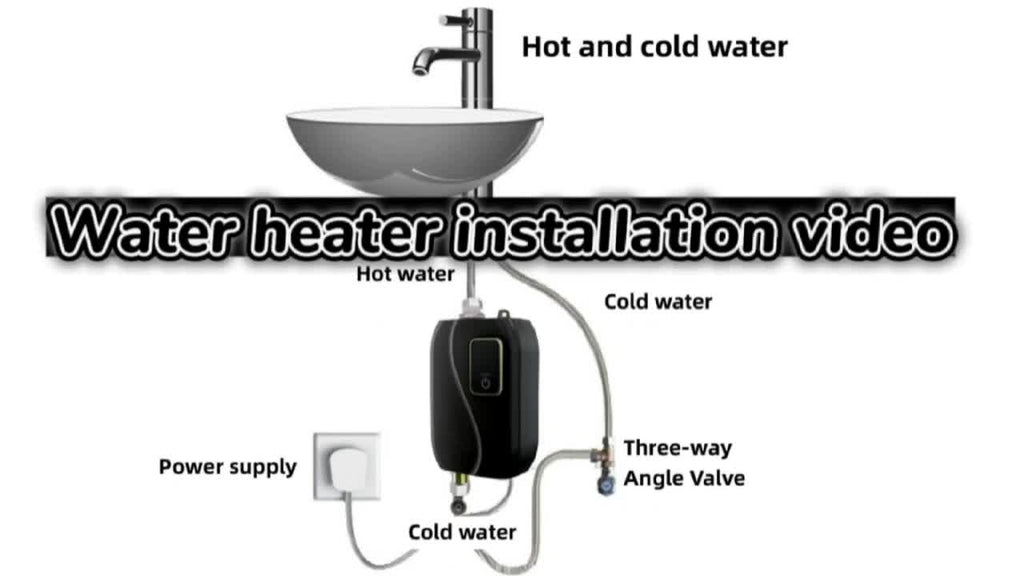 1pc Instant Hot Water Heater - Constant Temperature, Energy-Efficient, 110V 3000W Electric Heating for Kitchen and Bathroom - Compact, Space-Saving Design, Easy Installation, and Safe Operation