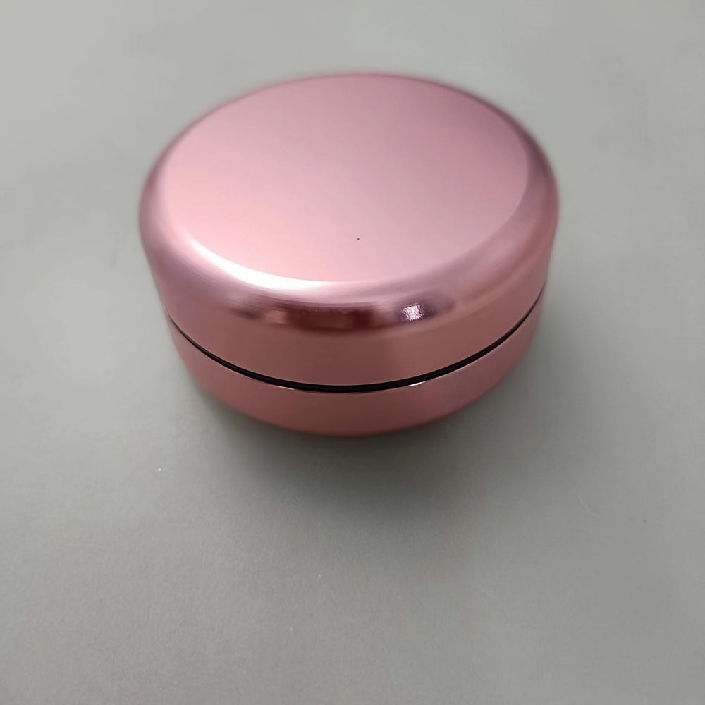 Aluminum Golden Storage Cigarette Case Pocket Storage Box Container With Seal Waterproof Moisture-proof Odor-proof Airtight Easy To Carry Smoking Accessories