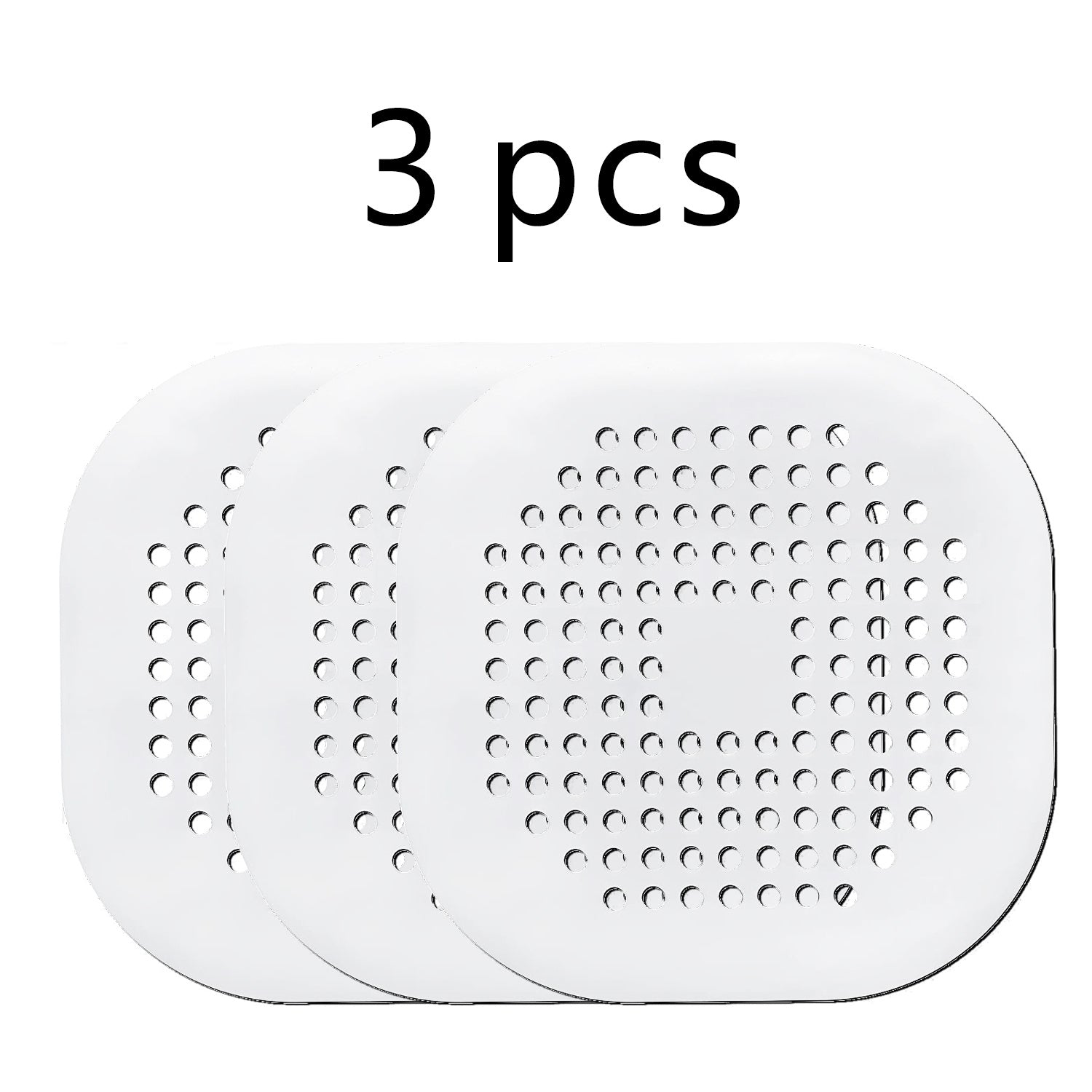 5pcs/3pcs/1pc Silicone Hair Filter | Bathtub and Shower Floor Drain Plug, Kitchen Deodorant Plug, Anti-Clogging Sink Filter
