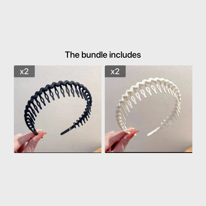 Colorful Matte Hairbands for Women with Anti-Slip Teeth, Easy And Versatile, Perfect for Holding Hair Back While Washing Your Face