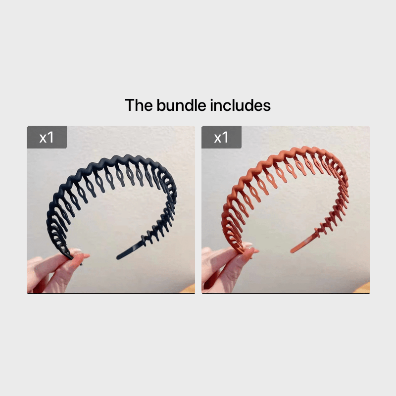 Colorful Matte Hairbands for Women with Anti-Slip Teeth, Easy And Versatile, Perfect for Holding Hair Back While Washing Your Face