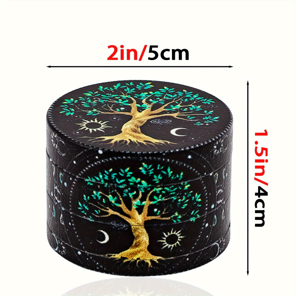 1pc, Premium Metal Spice Grinder - Multifunctional Crusher with Creative Design for Efficient Grinding - Ideal Kitchen Gadget for Christmas, Easter, Halloween, Hanukkah, and Thanksgiving Celebrations