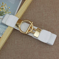 Elastic Waistband Slim Waist Cincher Skirt Waistband Elastic Belt Skirt Accessory