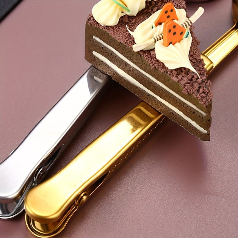 1pc Coffee Scoops With Bag Clip, 2 In 1 Stainless Steel Measuring Spoon, Sealing Clamps, Multifunctional Milk Powder Scoop With Sealing Clip, Kitchen Accessories
