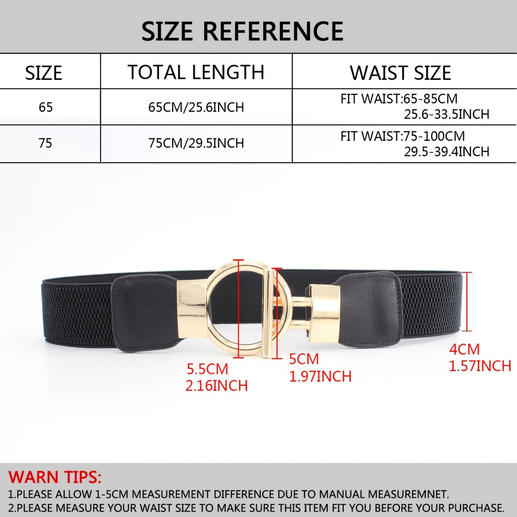 Elastic Waistband Slim Waist Cincher Skirt Waistband Elastic Belt Skirt Accessory