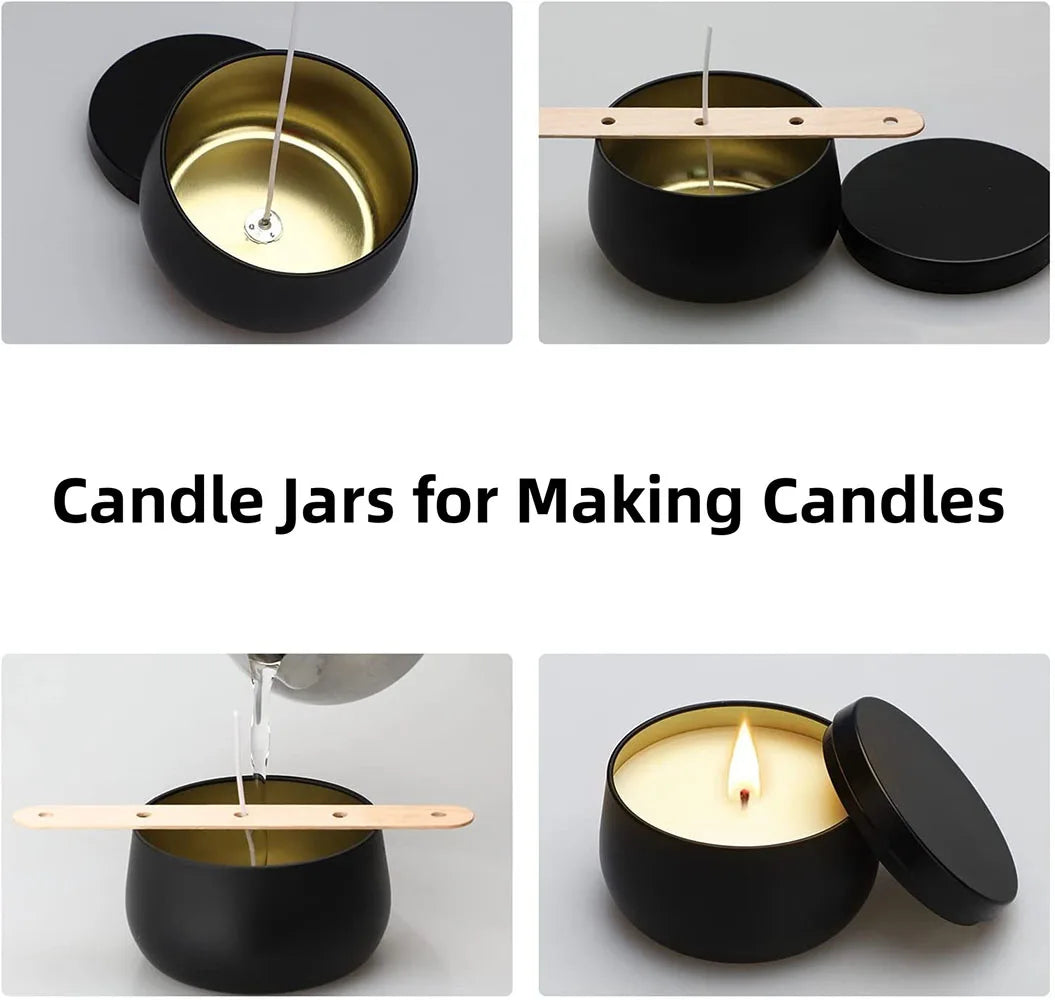 Candle Making Kit with Wax Melter, Complete Candle Making Supplies, Including Melting pot, Soy Wax, Melting Pot, Scents and Dyes