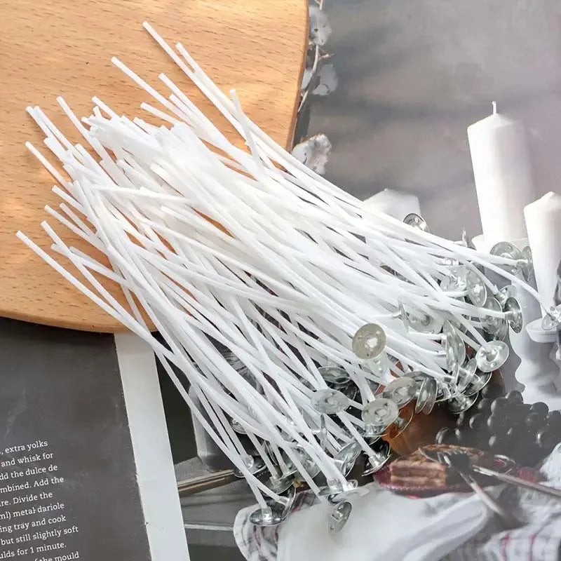 Candle Making Kit - 200G Beeswax Wax, Wicks, Holders & Stickers for Scented Candles and Crafts