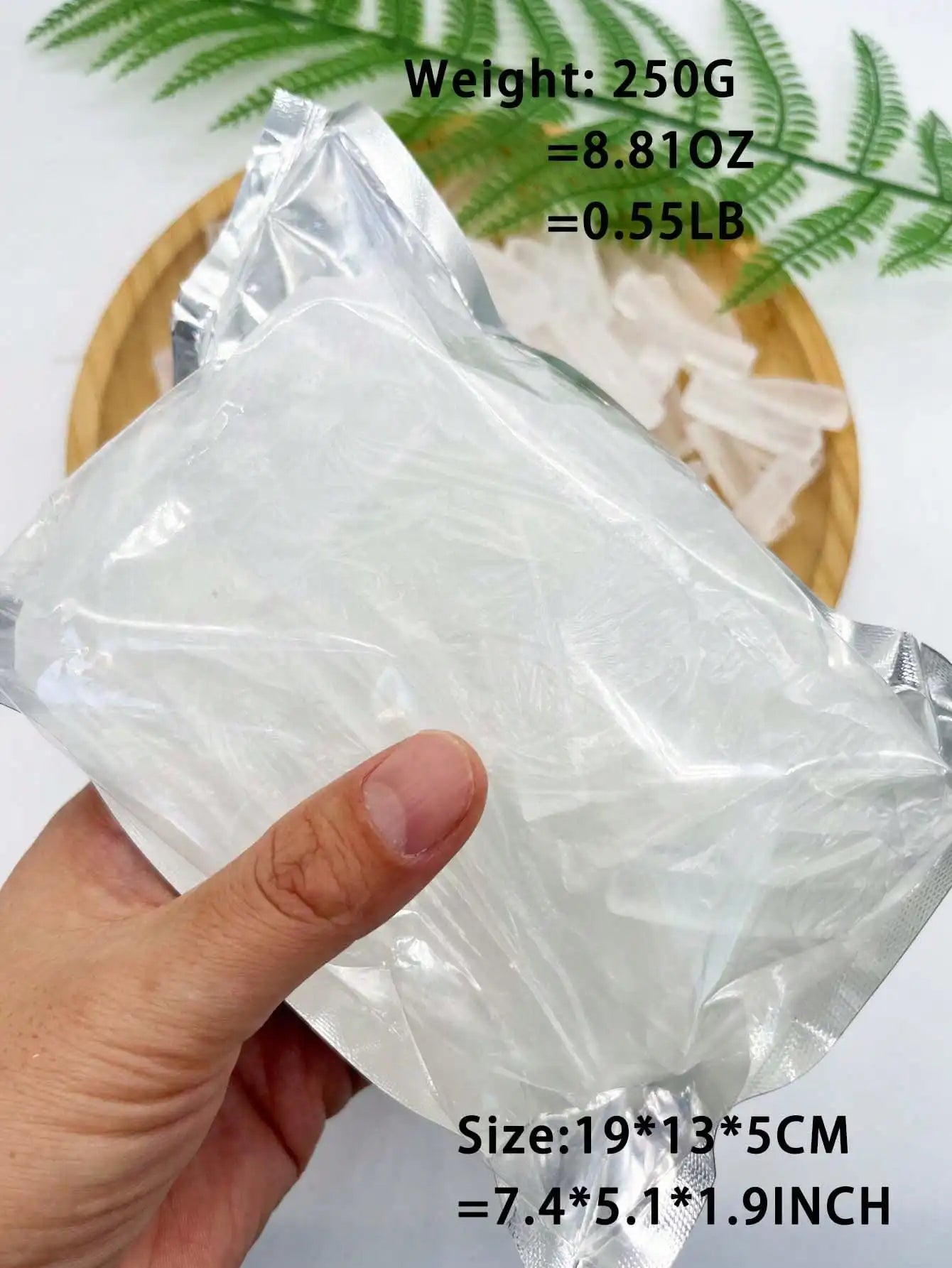250G Transparent Soap Base Handmade Soap Making Supplies Easy Melt & Mold, Unscented for All Skin Types Bath Foaming Butter