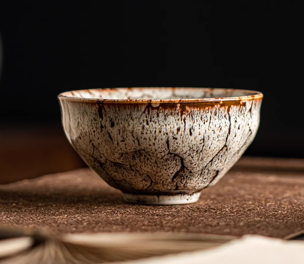 Chinese Style Souvenir Gift for Friends, Practical Souvenir, Kiln Transformation Five element Cup