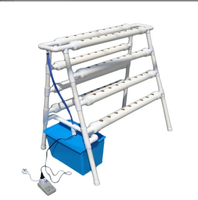 72-Hole Three-Dimensional Flower Stand Double-Sided Pipe Soilless Balcony Hydroponic Vegetable Irrigation Hydroponics