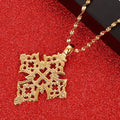 Ethiopian Coptic Cross Pendant African Abyssinian Ethiopia Cross Orthodox Christian Pendant Jewelry