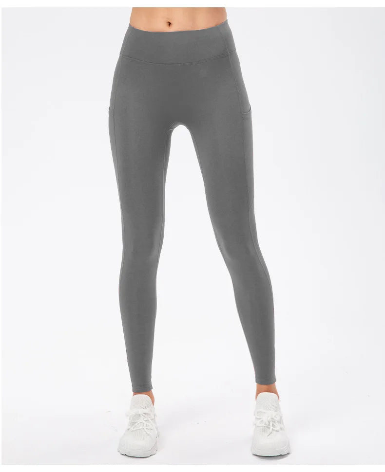 Autumn And Winter Women's Warm Clothing Yoga Self-Cultivation Two-Piece Suit Plus Velvet Sportswear Sports Fitness Sportswear