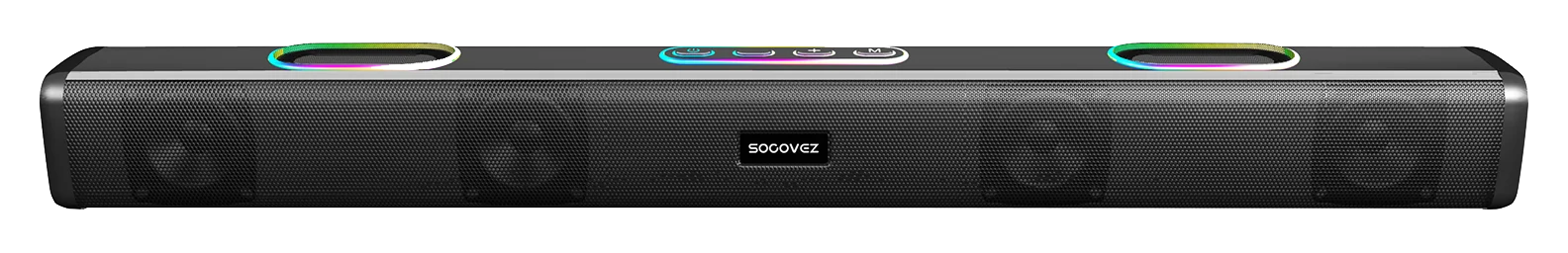 2.0 Ch Slim Soundbar Home Theater System with for 5.3 8 Speakers Universal Voltage for High Quality Audio Experience