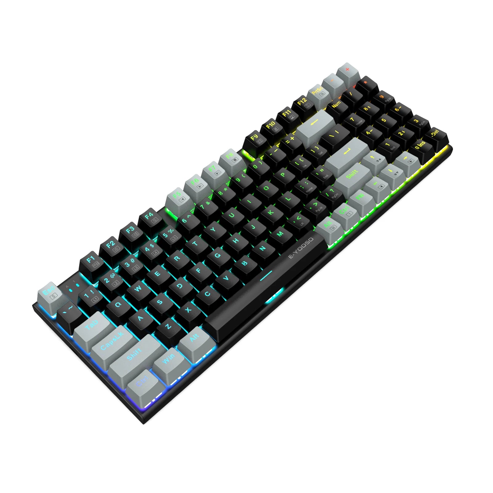Custom 94 Keys Wired USB Interface Mechanical Keyboard RGB Hot Swap Gaming Mechanical Keyboard