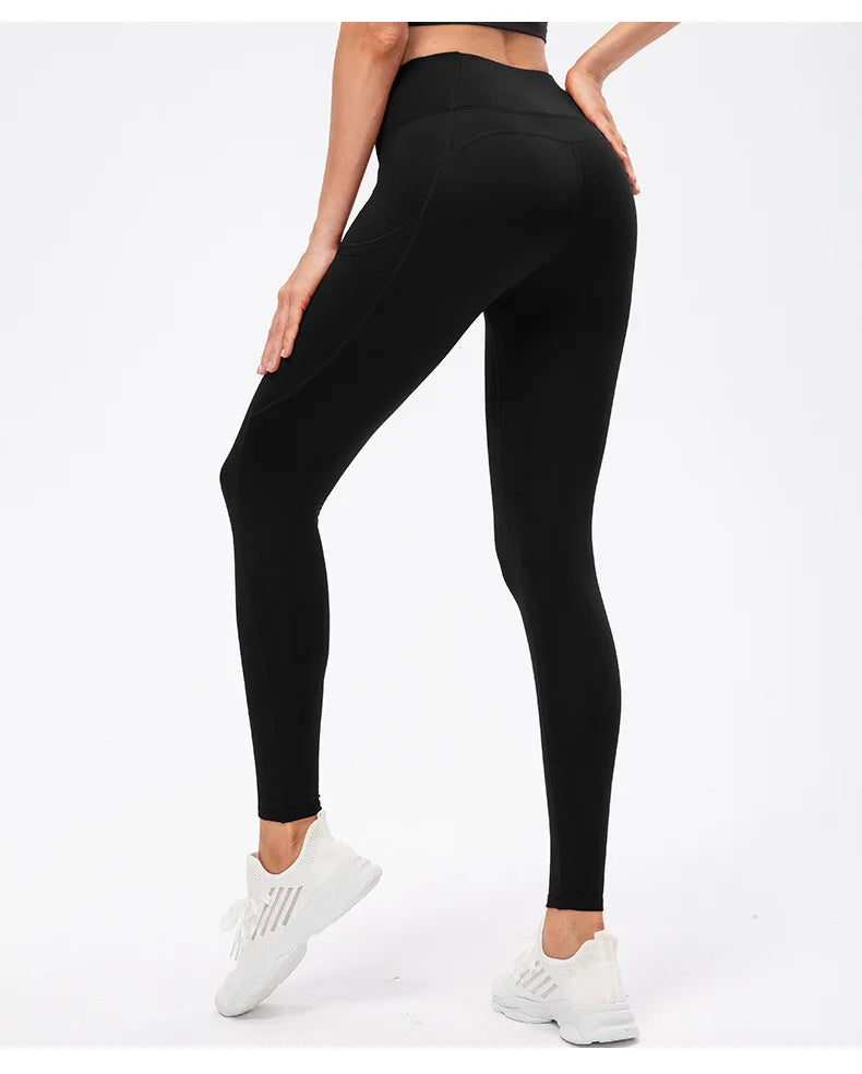 Autumn And Winter Women's Warm Clothing Yoga Self-Cultivation Two-Piece Suit Plus Velvet Sportswear Sports Fitness Sportswear