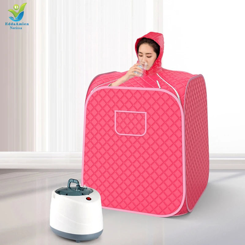 2025 Portable Full Body Home Relaxation Steam Wet Sauna Box Foldable Sauna Tent Indoor Spa Tubs Sauna Rooms
