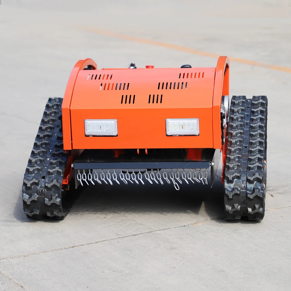 Excellent Mini Remote-Controlled Robot Lawn Mower with Slope Mowing Capability Core Components Engine Gear for Grassland Mowing