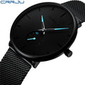 CRRJU 2150 Original Brand Men Watches New Trending Stainless Steel Wristwatches Waterproof Chronograph Quartz Watch for Male Uhr