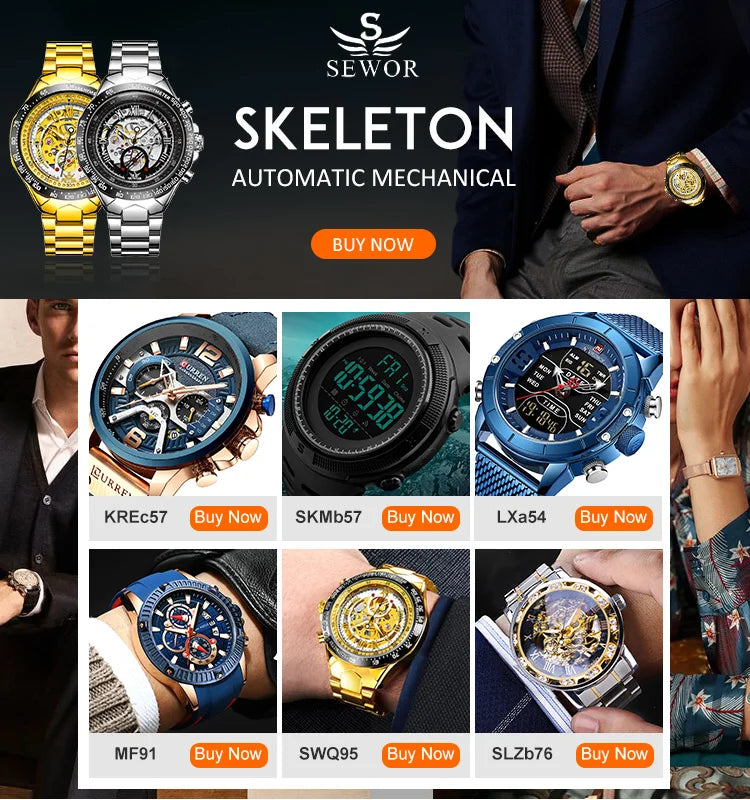Binbond 4833 B4833 Business Fashion Man Quartz Wristwatch Luxury Stainless Steel Men's Watch Multi Functional Men's Wrist Watch