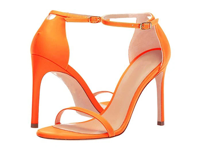 2022 Large Size Stiletto High Heels Sexy Open Toe Shoes Buckle Strap Summer Heel Ladies Party Sandals