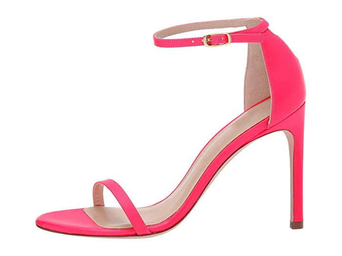 2022 Large Size Stiletto High Heels Sexy Open Toe Shoes Buckle Strap Summer Heel Ladies Party Sandals