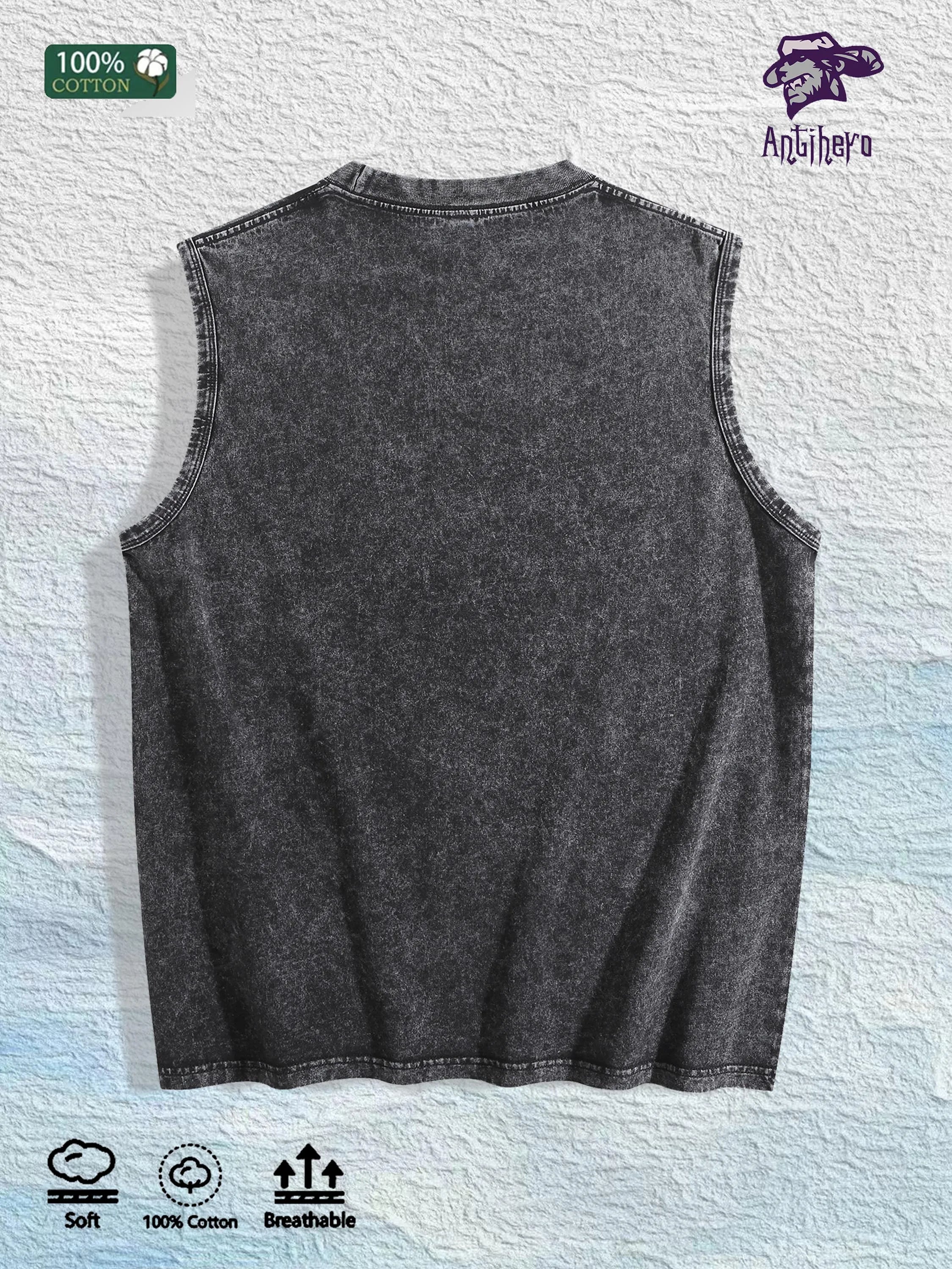 Antihero Atreostudio Money Hunter Tank Top 100% Cotton US Warehouse 7 Colors