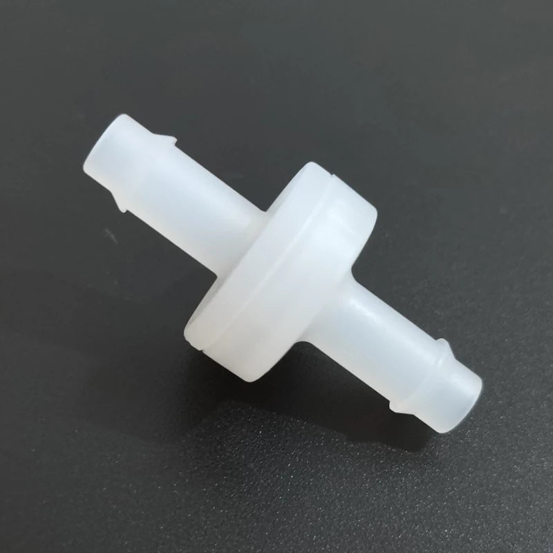 5pcs PVDF one way valve for ozone/non-return valve for ozone generator/PVDF plastic check valve for air water purifier Aquarium