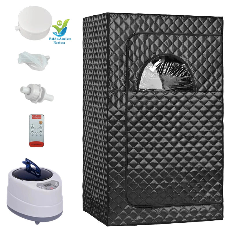 2025 Portable Full Body Home Relaxation Steam Wet Sauna Box Foldable Sauna Tent Indoor Spa Tubs Sauna Rooms