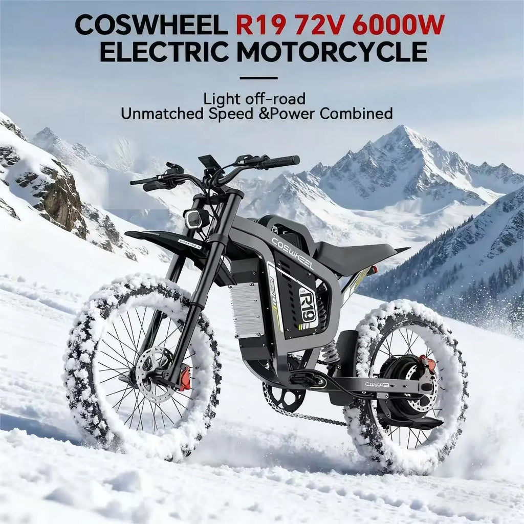 2026 Factory Stock 72V 6000w Electric Dirt Bikes Electric Motorcycle Electric Motorcycle 72v 61-80km/h US Dirt Bike Style