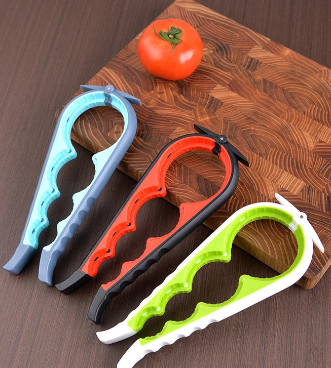 Creative Magnetic Automatic Beer Bottle Opener Kitchen Stainless Steel Lid Beer Corkscrew Tools Portable Bar Tool Gadgets