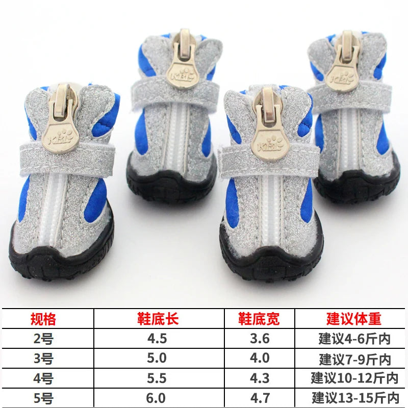 Anti slip Dog Shoes Sports Outdoor Pet Foot Clean Autumn Winter Chihuahua Boots Accessories For Puppies Animal XS XL Shih Tzu