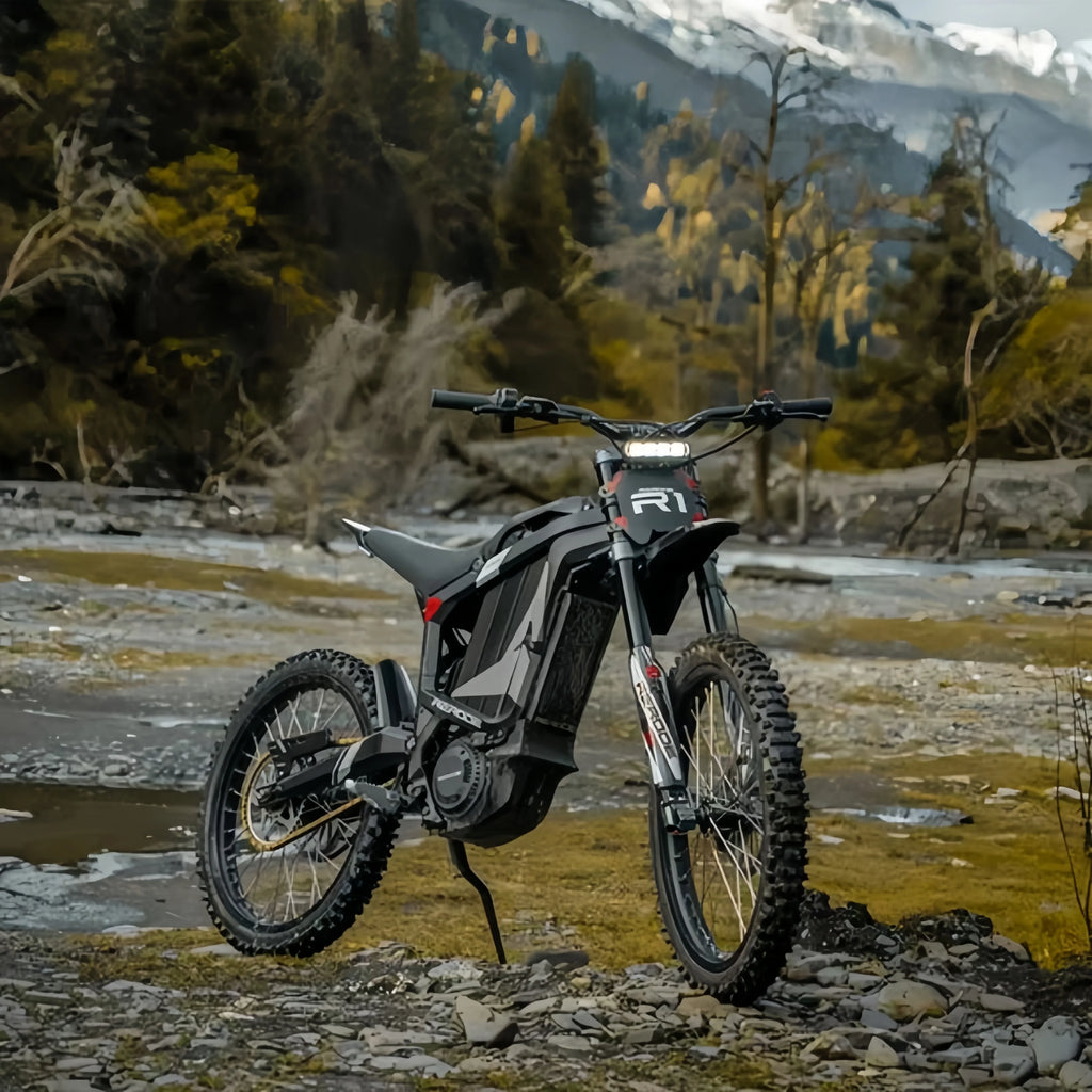 All-Terrain Electric Dirt Bike 6500W Electric Dirt Bike 72V Lithium Battery Bicicleta Electric E-Bike Ebike
