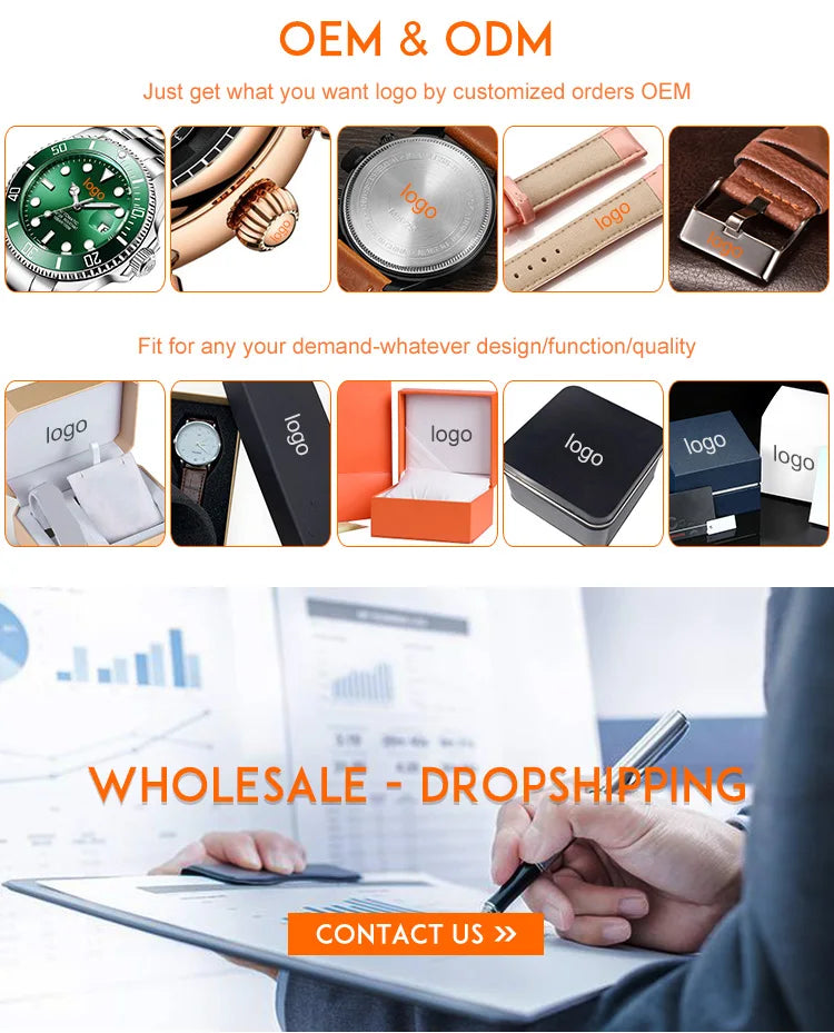 Binbond 4833 B4833 Business Fashion Man Quartz Wristwatch Luxury Stainless Steel Men's Watch Multi Functional Men's Wrist Watch