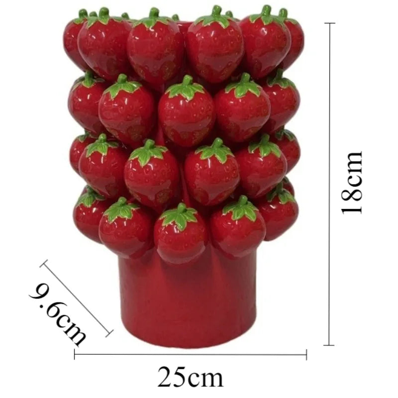 Ceramic Flower Pot Indoor Flowerpots Large Luxury Decorative Table Flowerpot Pretty Modern Cute Elegant Vase Garden Accessories