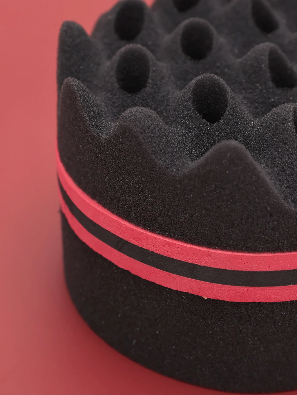 African Magic Barber Sponge Double Sided Magic Hair Curl Weave Dreads Sponge Brush Hair Brush For Black Man Hair Twist Sponge