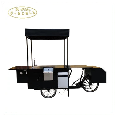 3 Wheel Electric Food Cart /street Food Vending Cart Bikes Selling Snacks
