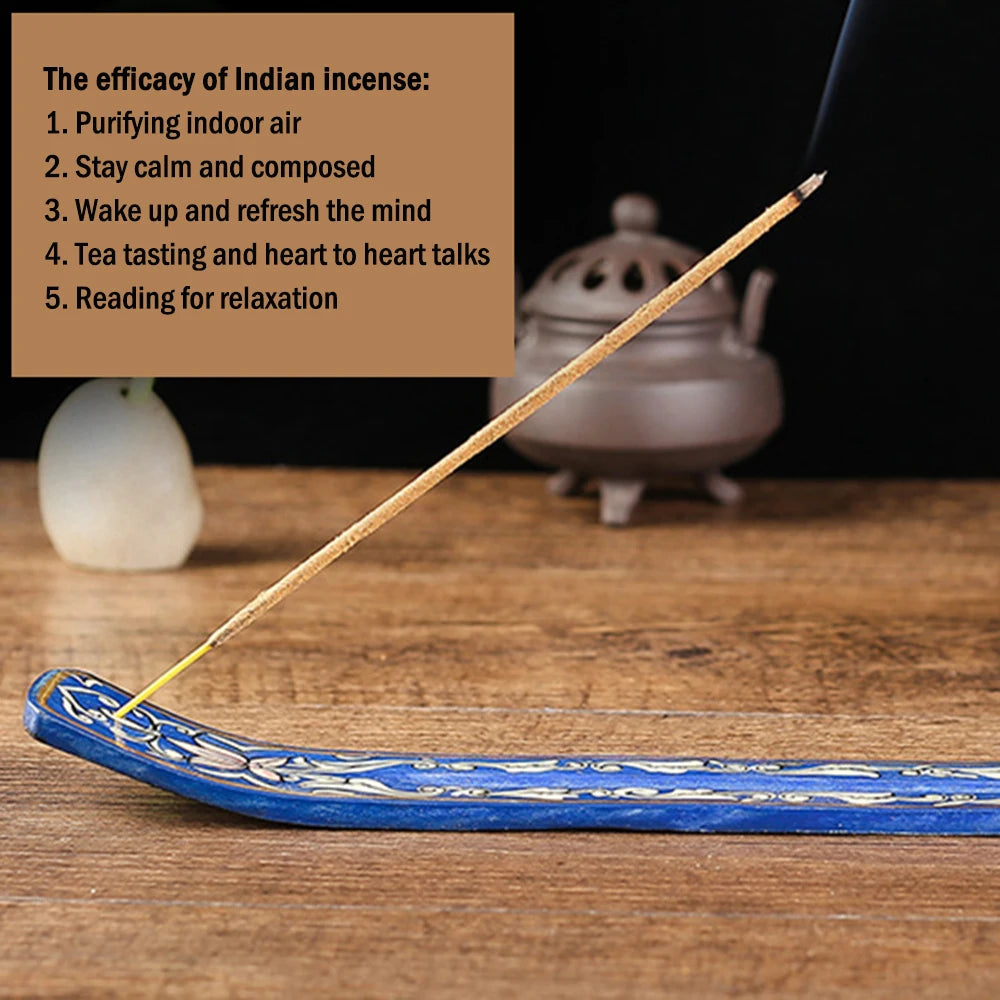 12 boxes, Indian handmade bamboo sticks incense, NAG CHAMPA natural incense, Anti-Odor, meditation, Sleep aid, home fragrance