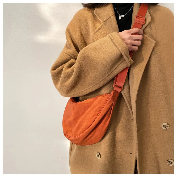 Convenient casual nylon women's crossbody bag shoulder bag large capacity handbag women's travel shopping bag women's wallet