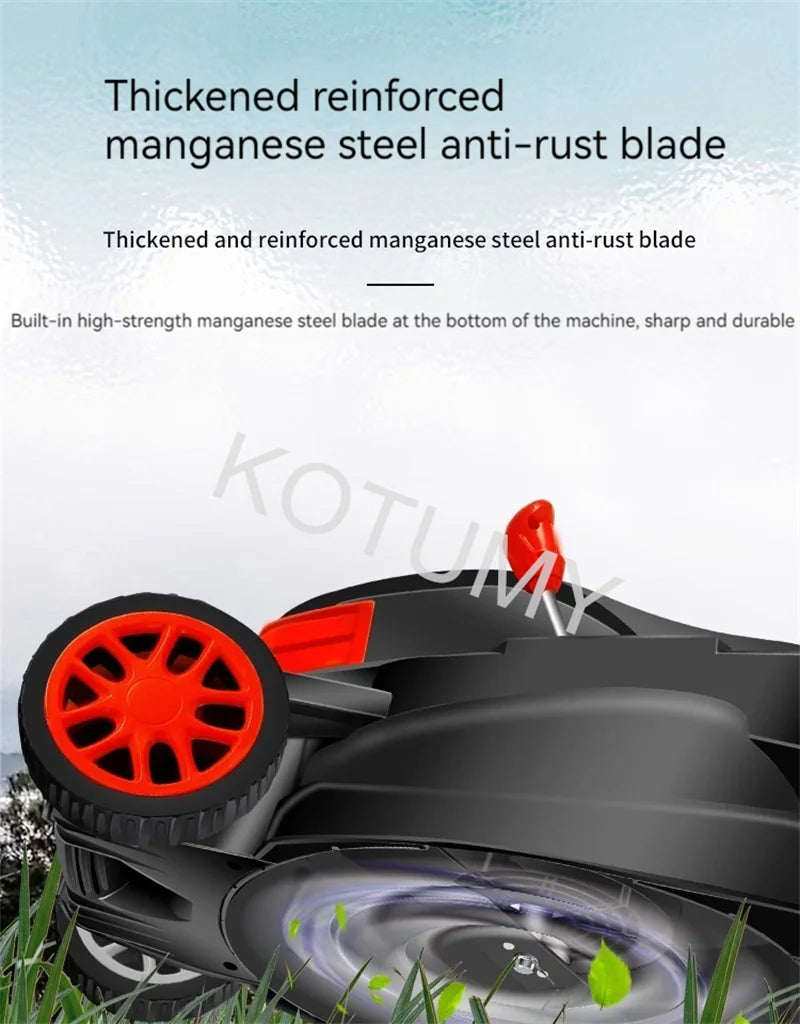 1500W/1800W/2200W Grass Trimmer For Garden Courtyard Hand Propelled Electric Lawn Mower Household Weeding Machine
