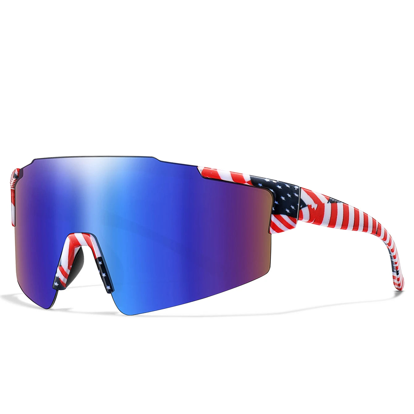 Brand 100 Cycling Sunglasses for Men and Women UV400 Protection 5 colors Big Frame Running Fishing Sports Eyewear