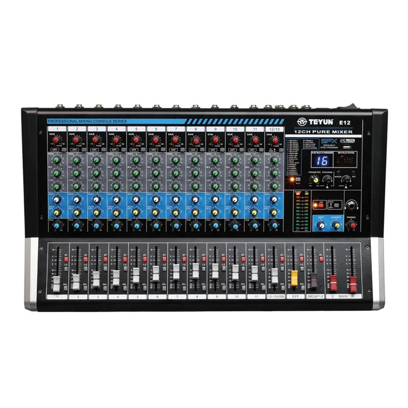 Dj Controller Mixer Audio Sound Mixing Table Card Professional Pc Digital Consoles Interface Console Pro Equipment 6/8/12Channel