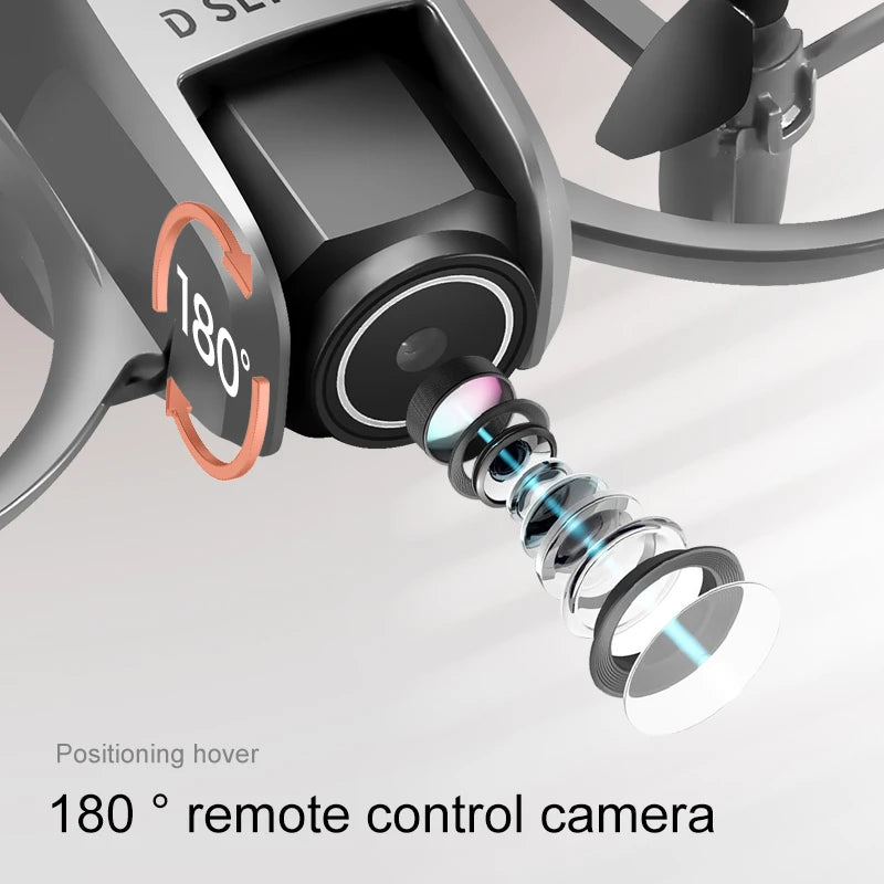 D16 Drone 8K HD With FPV Dual Camera RC Brushless Power Motor 5G WIFI Smart Obstacle Avoidance Profesional Aerial Quadcopter Toy