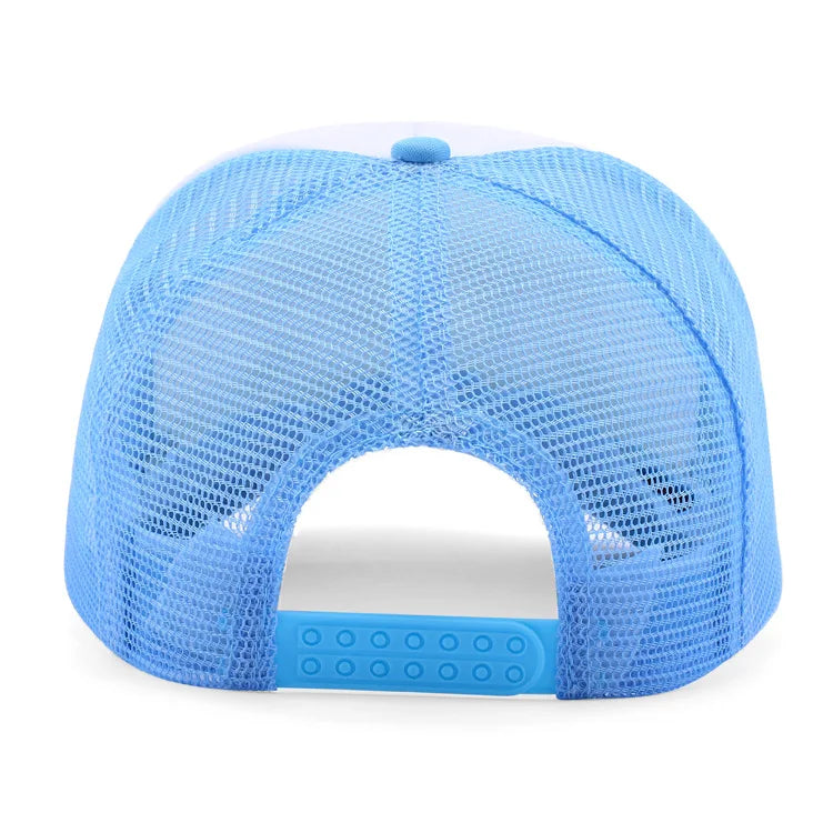 Dustin Hats Retro Mesh Cap Trucker Thinking Cap Summer Breathable Baseball Caps for Men and Women Boys Girls Cosplay Accessories