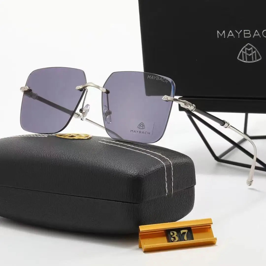Car HighEnd Luxury Leisure Frameless Sunglasses Maybach S Class GLS480 GLS600 S450 S480 S500 S580 S600 S650 S680 Fashion Goggles