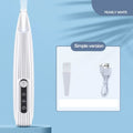 Dog Paw Trimmer with LED Light Fully Waterproof Pet Hair Trimmer with LED Display Dog Clippers for Grooming 18mm Widen Blade