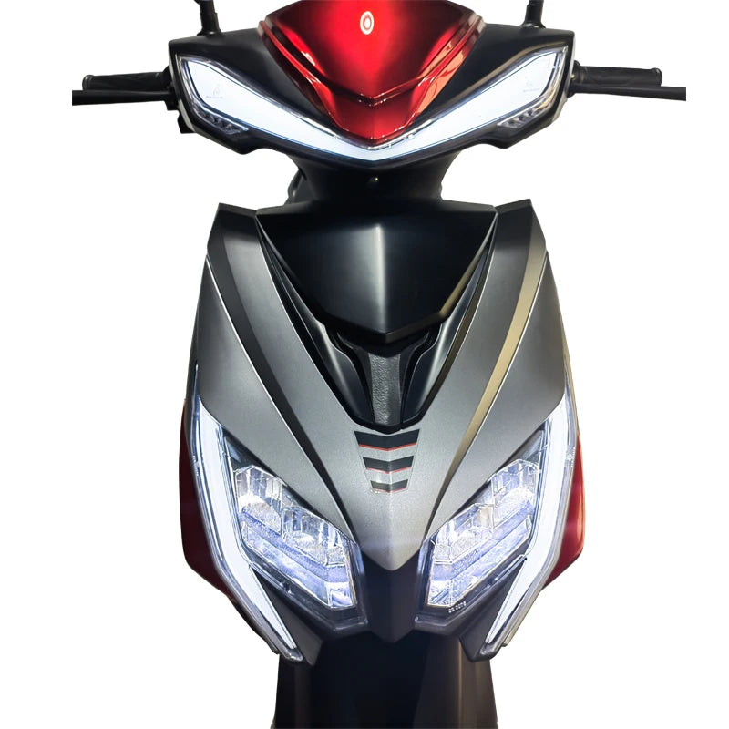 1500W Powerful Electric Scooter for City Commute 65km/h Touring Motorcycles with 72v Voltage