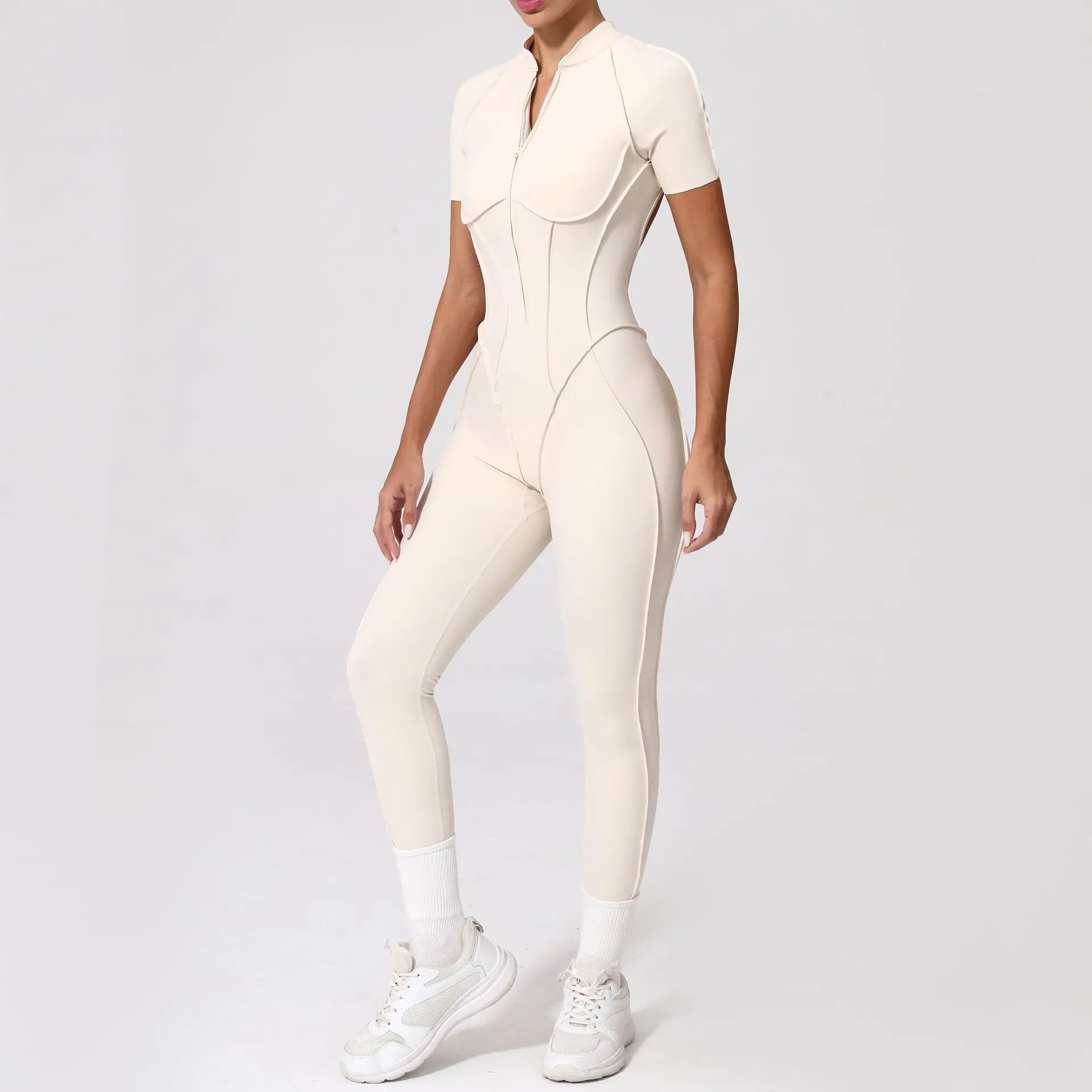 2025 New Style Women Yoga Apparel Workout Suit Gym Clothing Outdoors Sports Suit Short Sleeves Long Pants Suit Fitness Suit Set