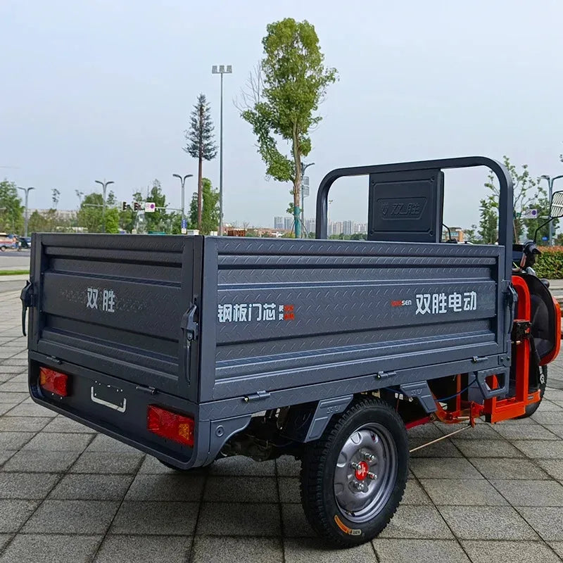 Electric tricycle with 60V and 1000W for freight transportation For adults electric  load pull goods