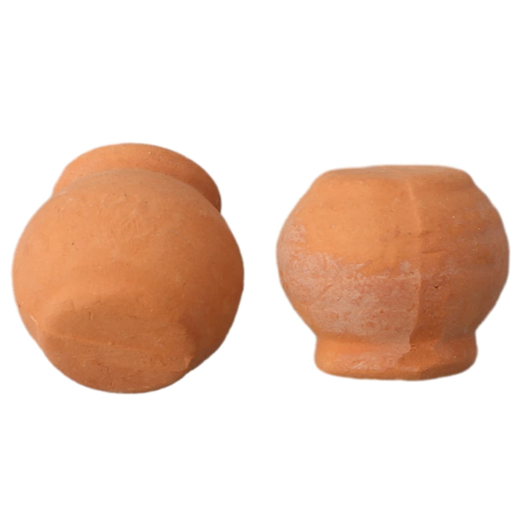 2PCS Mini Flower Pots Ceramic Clay Succulent Plants Pot For Plant Wedding Decoration Craft Handicrafts Garden Orchards Home
