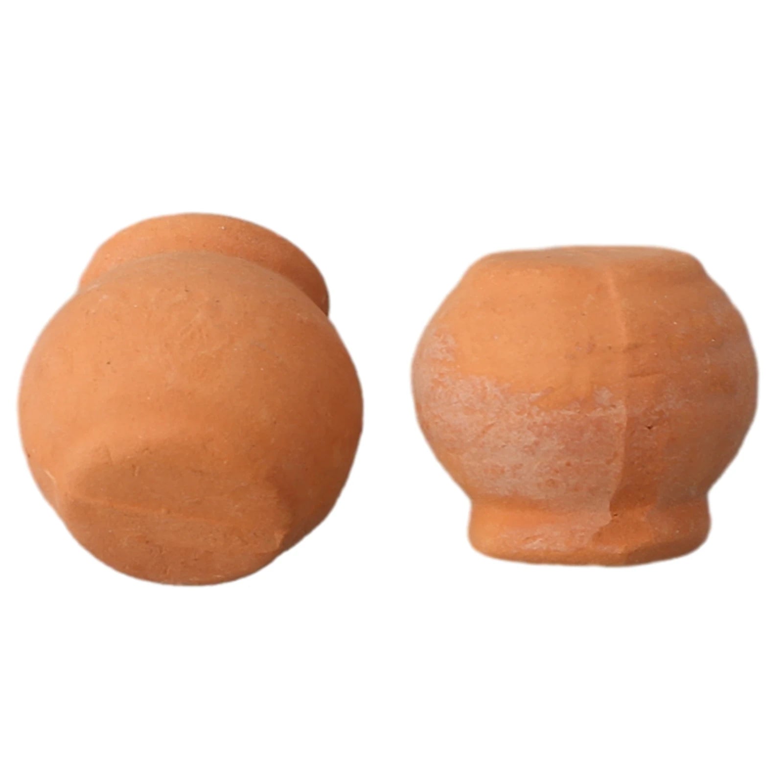 2PCS Mini Flower Pots Ceramic Clay Succulent Plants Pot For Plant Wedding Decoration Craft Handicrafts Garden Orchards Home
